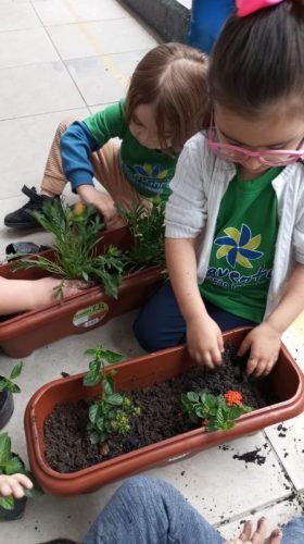 lembrancinha de primavera - jardim